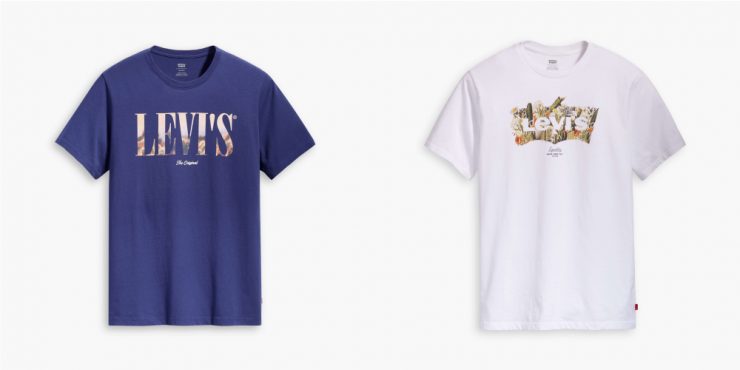 【LEVI_S單品圖】22489-0277_熱帶印花Batwing Logo TEE(男款)_NT 1090