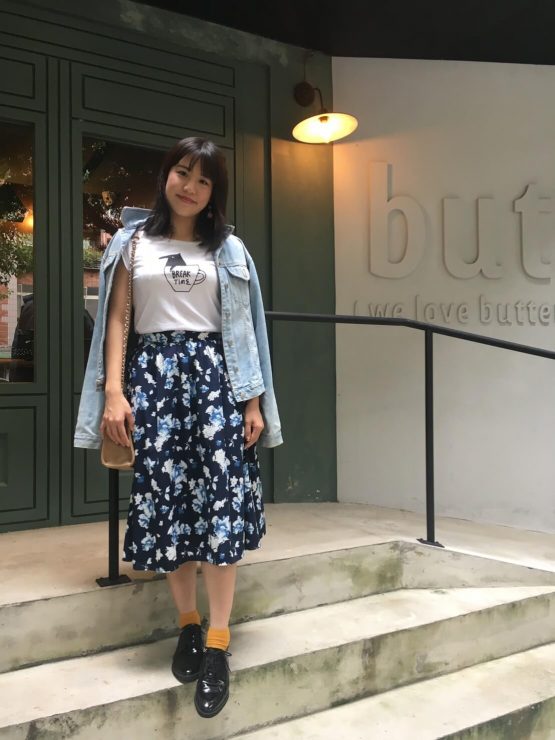 一週裙子穿搭日系女子穿搭