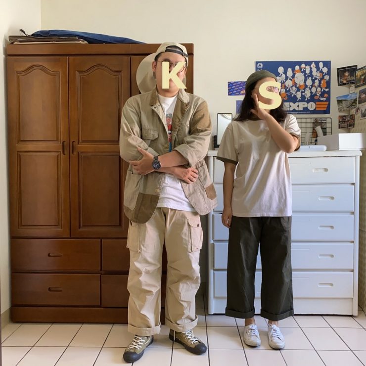 夏天男生穿搭街頭風情侶穿搭