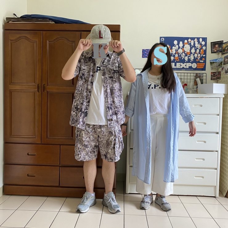 男生穿搭街頭風情侶穿搭