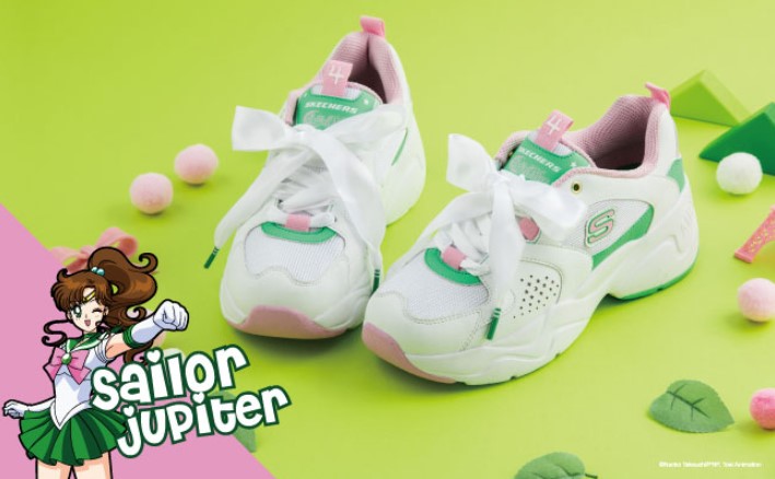 老爹鞋SKECHERS美少女戰士聯名