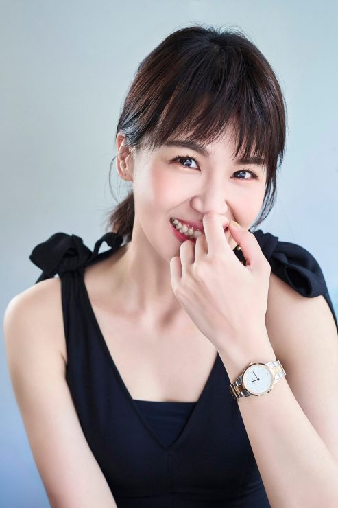 音樂戲劇新女王曾沛慈對DW ICONIC LINK LUMINE一見傾心