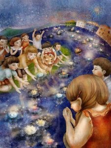 鬼月禁忌 鬼月(中元節)的祭典 放水燈