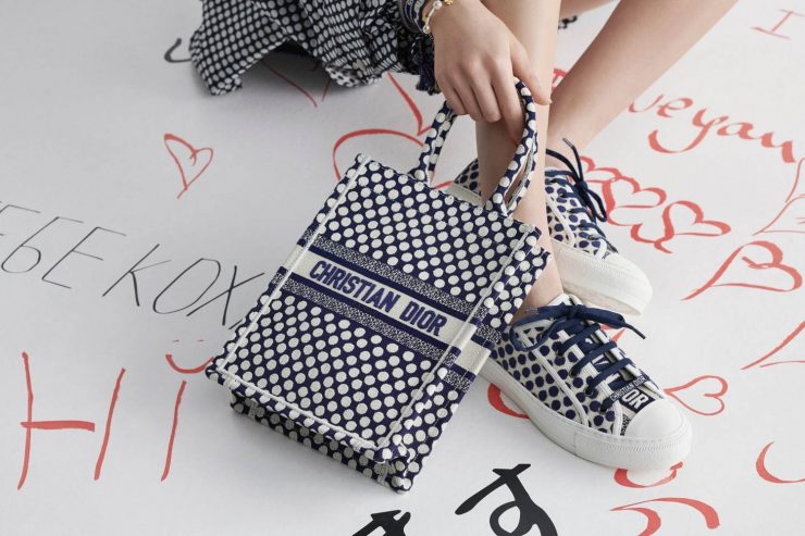 DIOR日本限定 日本獨家DIOR BLUE DOT 日本限定DIOR藍色原點 日本DIOR限定藍色原點 2