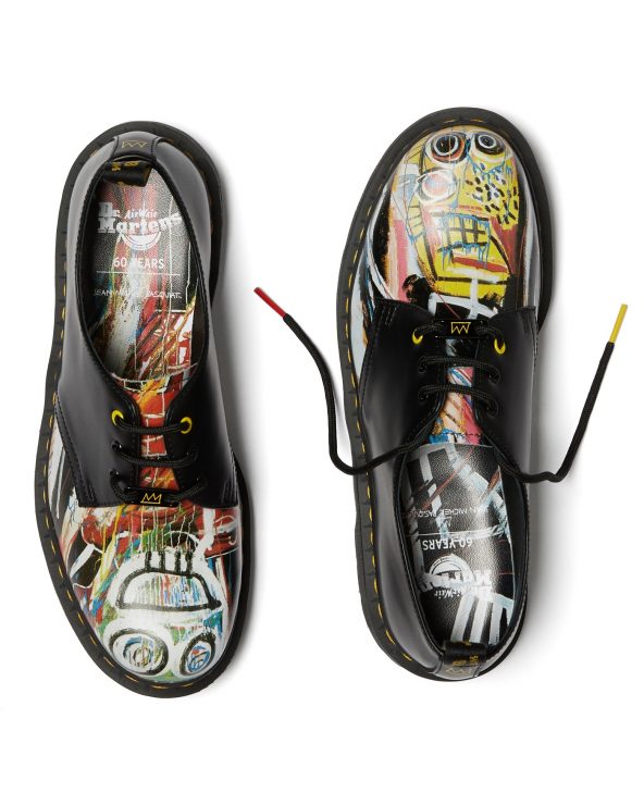 Dr. Martens推出限定鞋款1461 BASQUIAT WHITE & BLACK_NTD. $6,280
