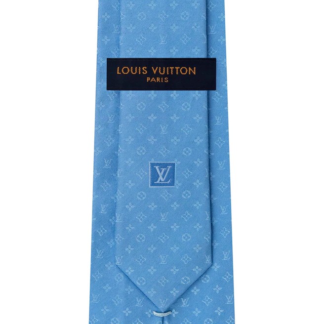 LV 滿版LOGO領帶 男生領帶推薦 領帶品牌推薦