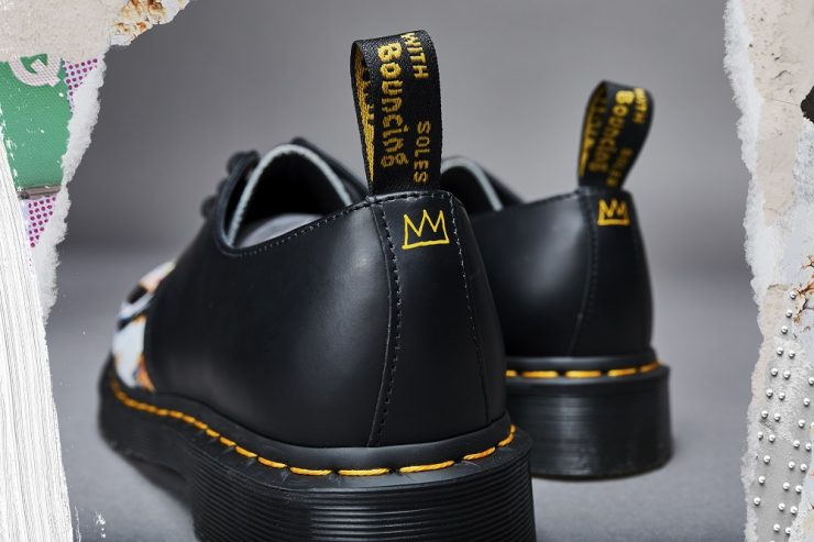 《Dr. Martens x BASQUIAT》限量鞋作充滿細節