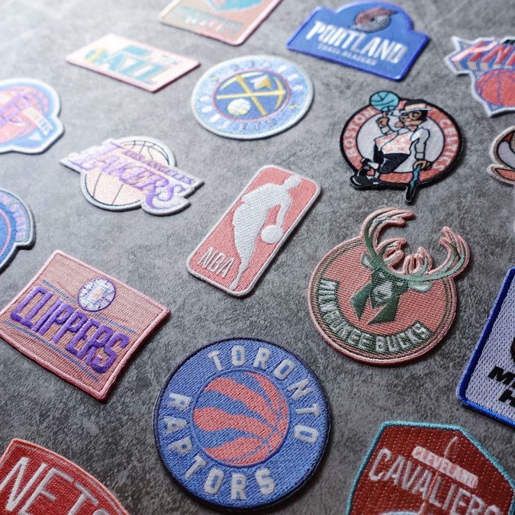 「NBA精緻電繡布章」用刺繡小巧思貼出媽咪浪漫運動風!