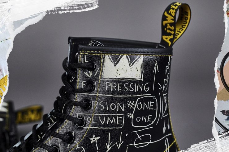 後現代藝術家Jean-Michel Basquiat，作品以人形輪廓描繪、神秘符號與謎樣圖騰為其最大特色