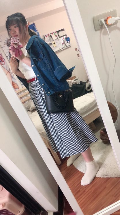 棉花糖女孩穿搭-肉肉女孩穿搭-梨形身材穿搭-顯瘦穿搭 1