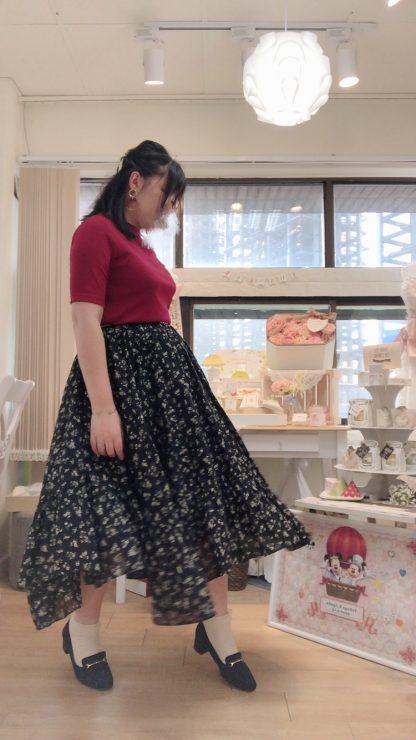 棉花糖女孩穿搭 肉肉女孩穿搭 梨形身材穿搭 顯瘦穿搭 碎花洋裝2