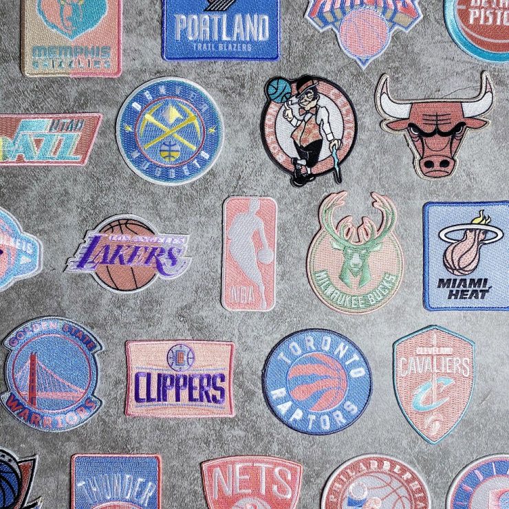 翻玩NBA隊徽！「NBA精緻電繡布章」讓妳躍升魅力潮媽