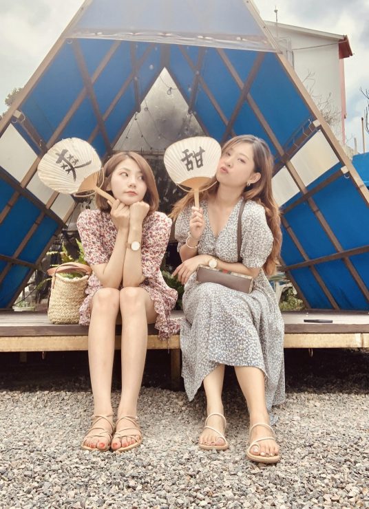 閨蜜穿搭DressCode 閨蜜碎花 閨蜜洋裝 閨蜜下午茶