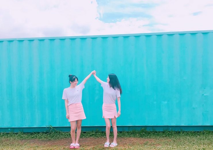 閨蜜穿搭DressCode粉色