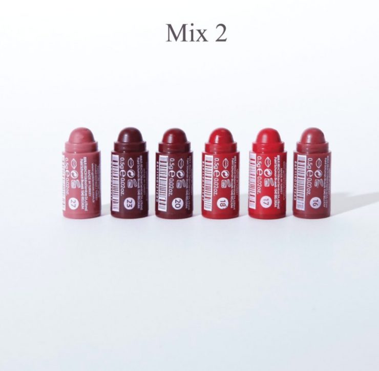 Golden Rose 絲絨迷你唇膏組 MIX2