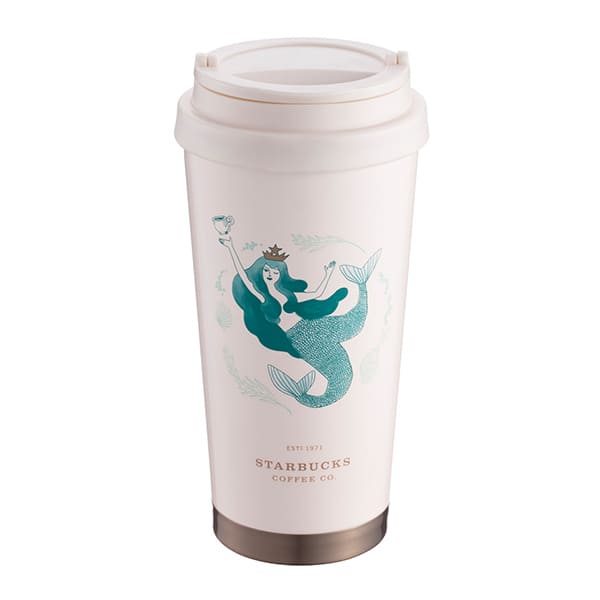 人魚故事不鏽鋼杯，售價900。容量：16OZ (2)