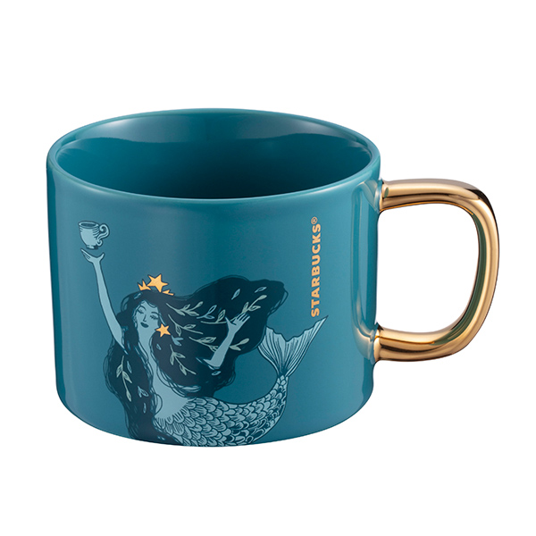 人魚魅力馬克杯，售價$600。容量：12OZ。 (2)