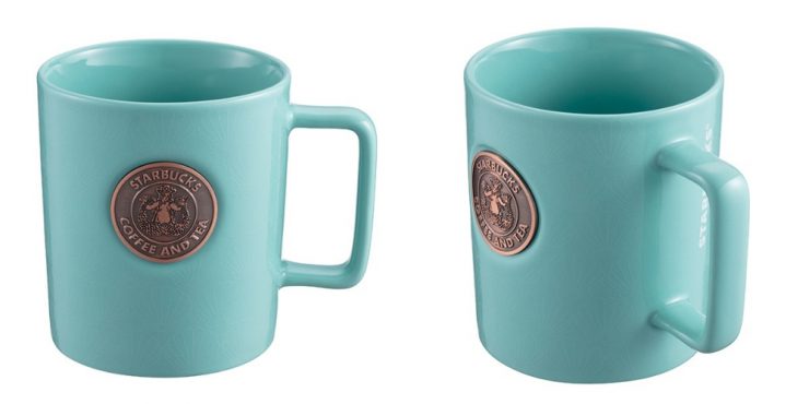 湖水綠貝殼復古女神馬克杯，售價650。容量：16OZ (2)