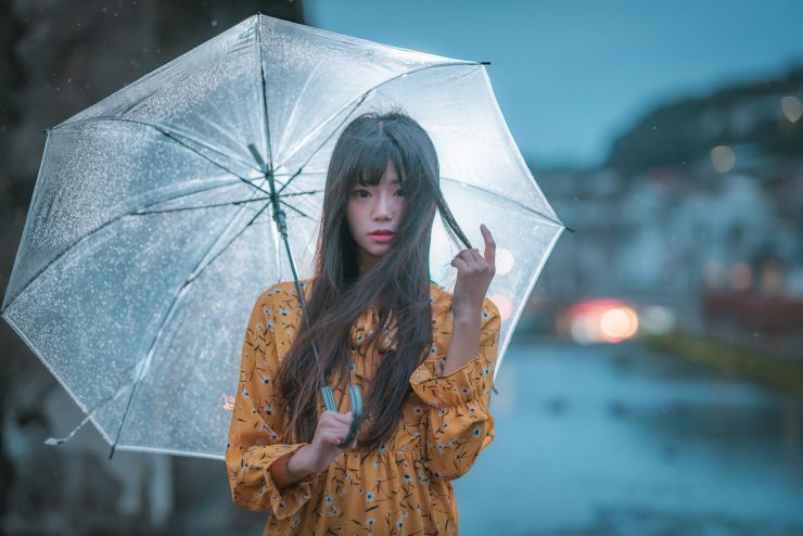 雨天頭髮造型 雨天頭髮 雨天髮型 雨天髮型推薦 1
