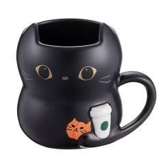 黑貓派對馬克杯 星巴克 Halloween系列咖啡用品