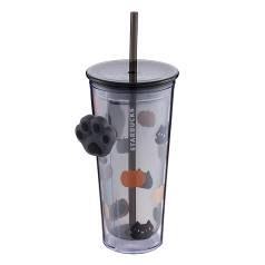 貓掌指扣TOGO冷水杯星巴克 Halloween系列咖啡用品