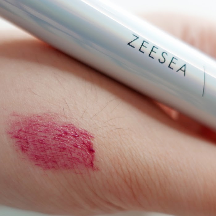 彩色睫毛膏 ZEESEA 炫彩纖翹睫毛膏 野櫻莓