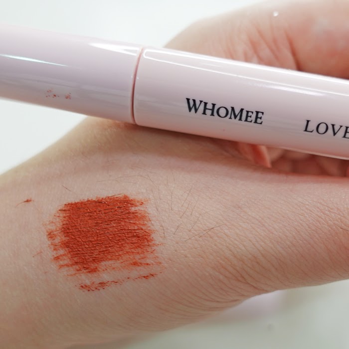 彩色睫毛膏 WHOMEE 纖長捲翹睫毛膏 carrot orange