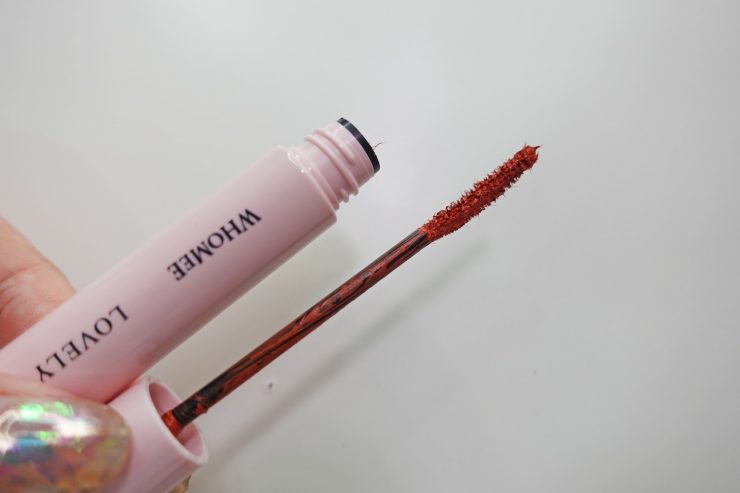 彩色睫毛膏 WHOMEE 纖長捲翹睫毛膏 carrot orange