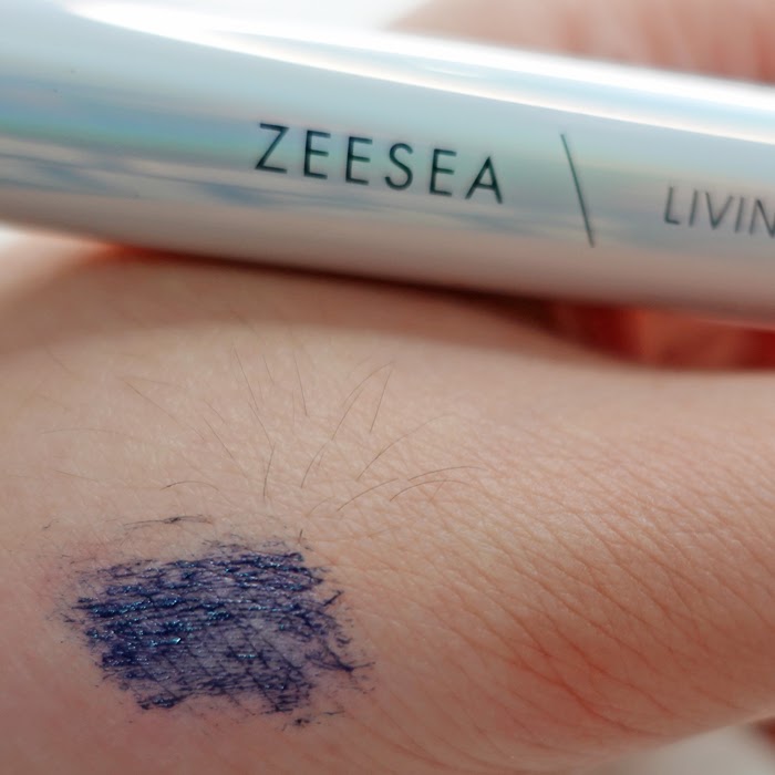 彩色睫毛膏 ZEESEA 炫彩纖翹睫毛膏 藍灰色