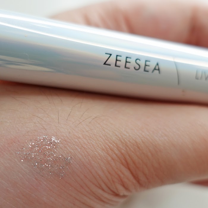 彩色睫毛膏 ZEESEA 炫彩纖翹睫毛膏 銀鑽色