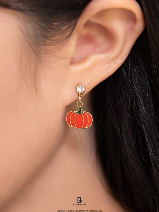 [韓國]南瓜聖靈耳環_Bonny _ Read 飾品_1