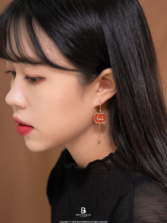 [韓國]搗蛋南瓜耳環_Bonny _ Read 飾品_2