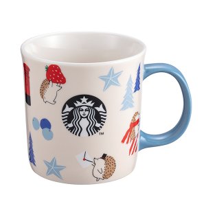 2020星巴克聖誕限定 刺蝟福音馬克杯