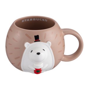 2020星巴克聖誕限定 刺蝟紳士馬克杯