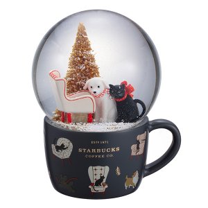 020星巴克聖誕限定 平安夜造景水球
