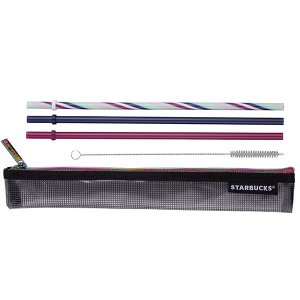 2020星巴克聖誕限定 星巴克塑料吸管組
