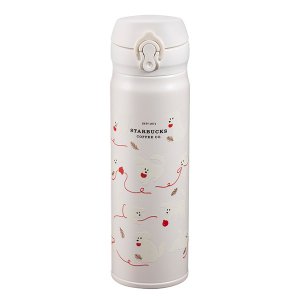 2020星巴克聖誕限定 狗狗嬉戲隨身瓶