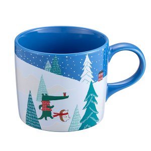 2020星巴克聖誕限定 耶誕夜遊馬克杯