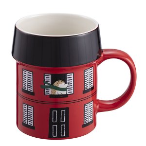 2020星巴克聖誕限定 耶誕紅屋馬克杯