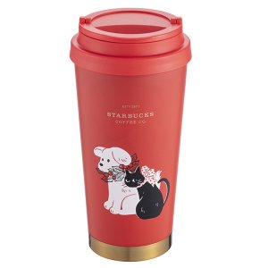 2020星巴克聖誕限定 耶誕裝扮不鏽鋼杯