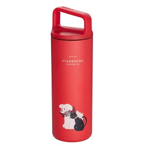 2020星巴克聖誕限定 耶誕裝扮不鏽鋼水瓶