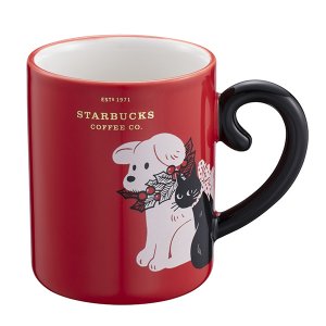 2020星巴克聖誕限定 耶誕裝扮尾巴把手杯