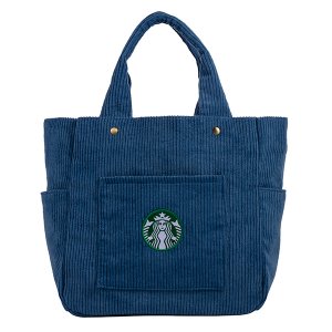2020星巴克聖誕限定 藍色女神提袋