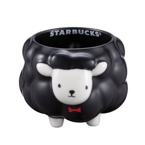 2020星巴克聖誕限定 黑羊祝福馬克杯