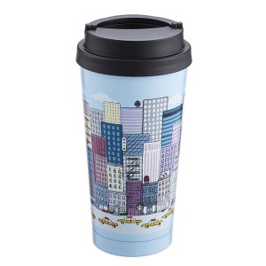 KATE SPADE城景不鏽鋼杯