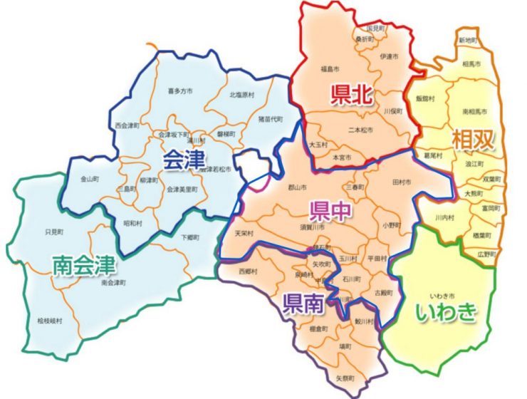 福島地圖