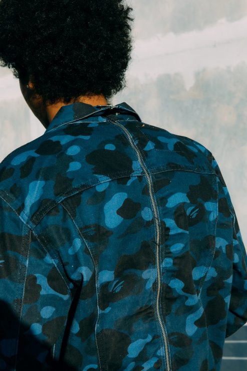 Levi's® x BAPE®聯名限量系列 - 自組丹寧半半夾克外套亞洲限定款