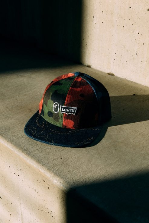 Levi’s® x BAPE® 卡車司機帽特製款 - 售價NTD. 2,999