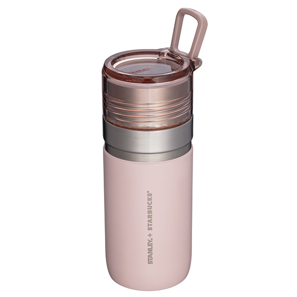 STANLEY煙粉紅GO不鏽鋼杯
