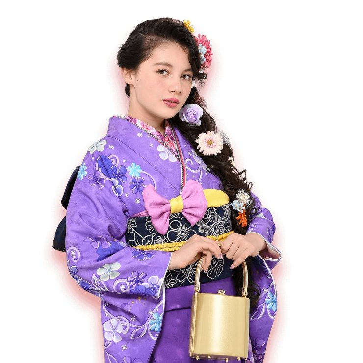 日本迪士尼角色和服振袖 迪士尼角色專屬和服 日本迪士尼和服 37
